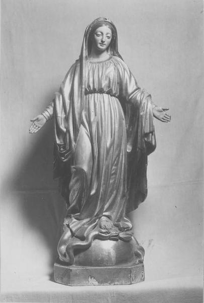 statue : Immaculée Conception, vue générale