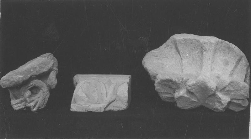 sculpture (fragments), vue générale