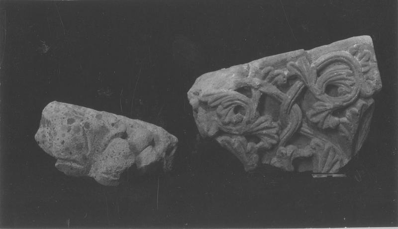 sculpture (fragments), vue générale