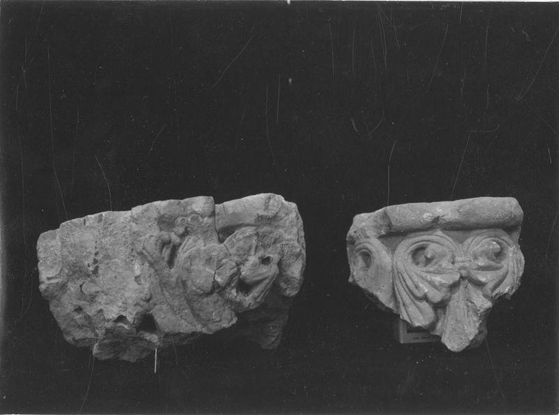 sculpture (fragments), vue générale