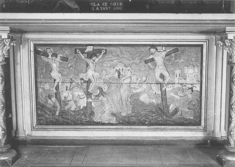 Bas-relief : Crucifixion