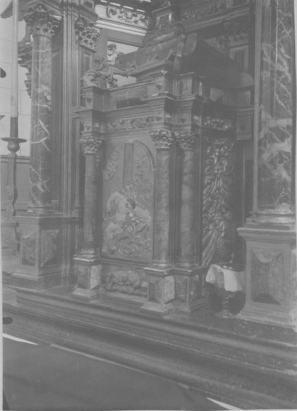 tabernacle du maître-autel, vue générale