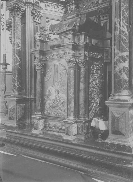 tabernacle du maître-autel, vue générale