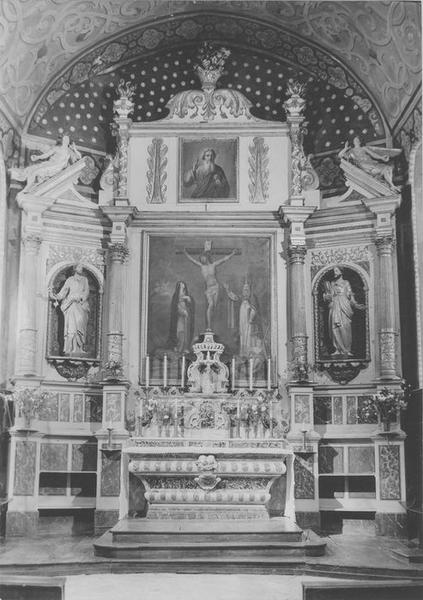 Ensemble (autel, gradin, tabernacle, exposition, retable)