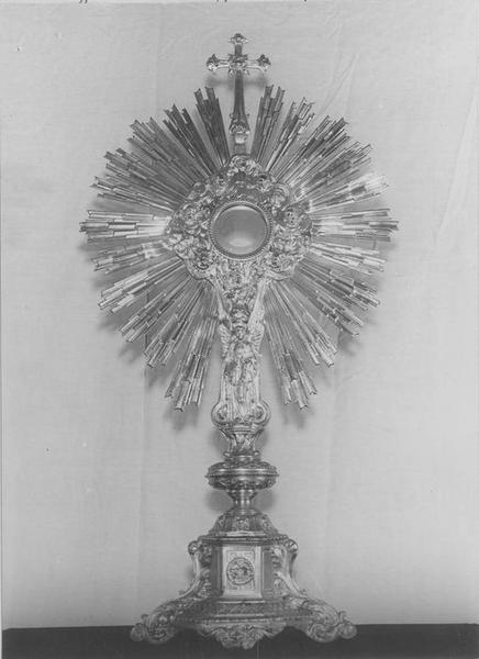 ostensoir (ostensoir monstrance), vue générale
