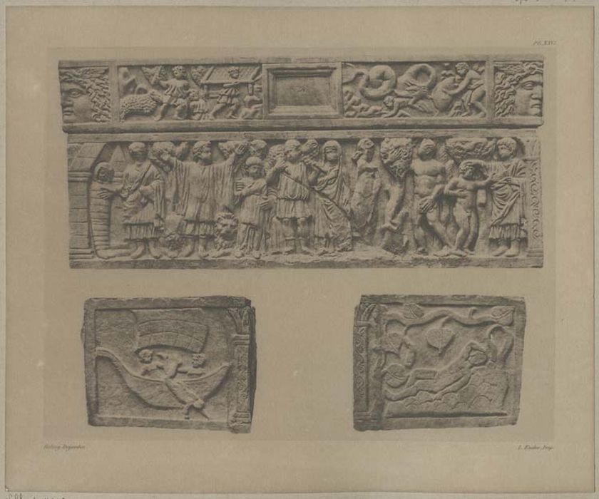 sarcophage, dit tombeau de sainte Quitterie