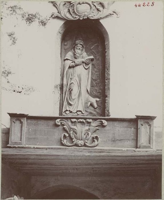 bas-relief : saint Antoine - © Ministère de la Culture (France), Médiathèque du patrimoine et de la photographie, diffusion RMN-GP