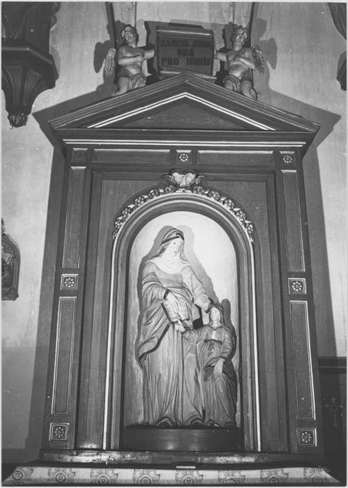 Sculpture : Education de la Vierge