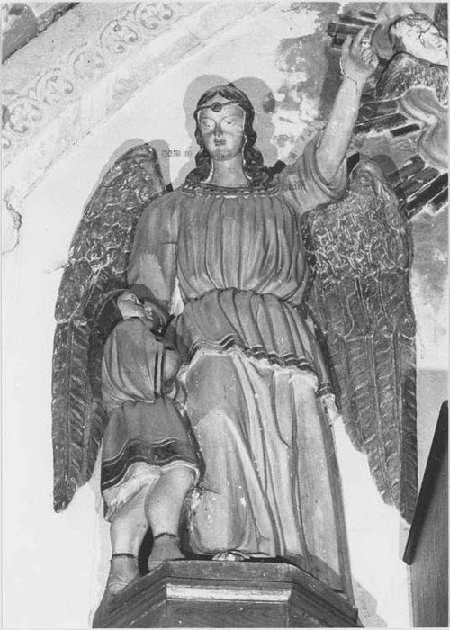 statue : ange gardien