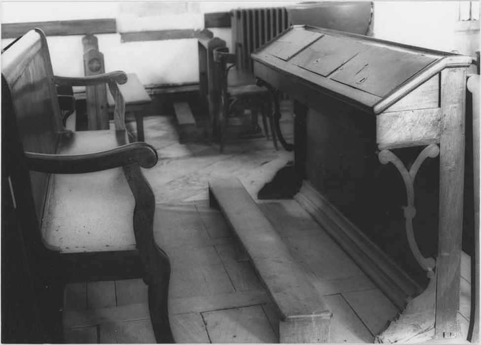 bancs de fidèles - © Ministère de la Culture (France), Médiathèque du patrimoine et de la photographie, tous droits réservés