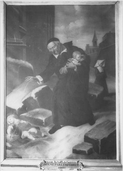 tableau : Saint Vincent de Paul - © Ministère de la Culture (France), Médiathèque du patrimoine et de la photographie, tous droits réservés
