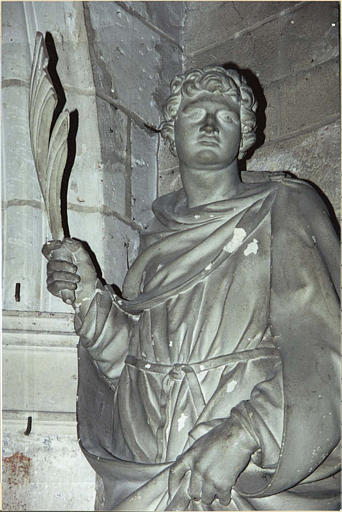 Statue : saint Gervais