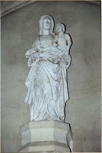 statue : Vierge à l'Enfant - © Ministère de la Culture (France), Médiathèque du patrimoine et de la photographie, diffusion RMN-GP