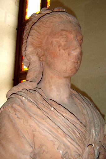 statue : Madame Elisabeth, partie supérieure