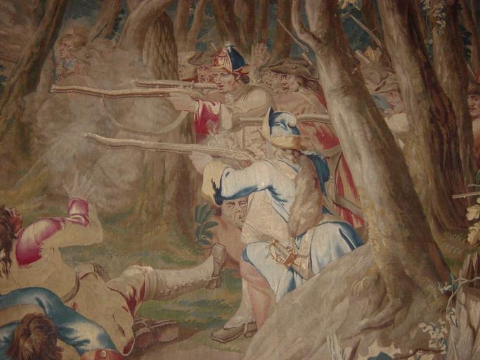 tenture des Arts de la Guerre : l'Embuscade