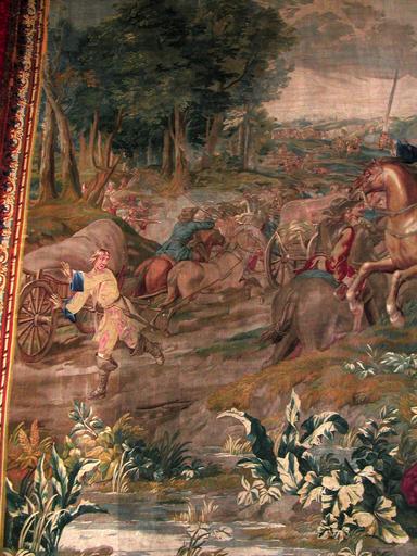 tenture des Arts de la Guerre : l'Embuscade