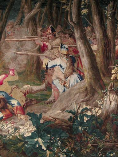 tenture des Arts de la Guerre : l'Embuscade