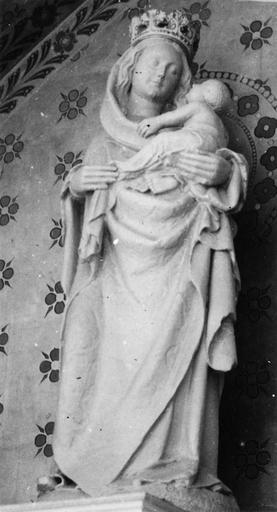 Statue : Vierge à l'enfant