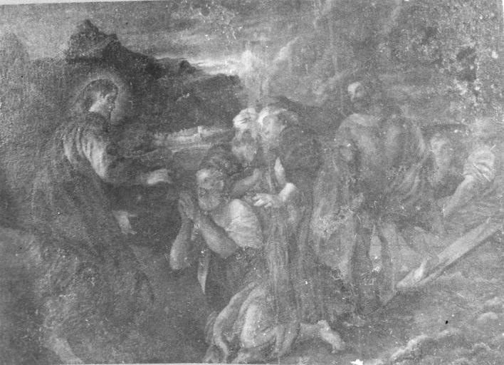 tableau : Christ apparaissant aux apôtres au bord du lac de Tibériade (le)