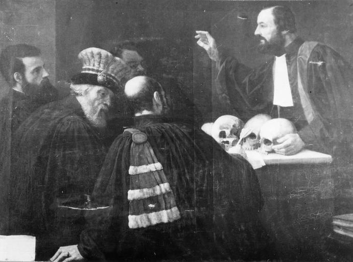 tableau : La Leçon d'anatomie - © Ministère de la Culture (France), Médiathèque du patrimoine et de la photographie (objets mobiliers), tous droits réservés