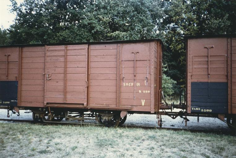 wagon couvert à voie métrique, K 280 - © Ministère de la Culture (France), Médiathèque du patrimoine et de la photographie (objets mobiliers), tous droits réservés
