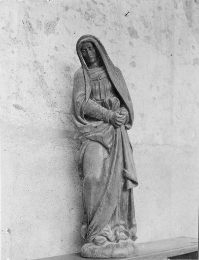 statue : Vierge de Douleur - © Ministère de la Culture (France), Médiathèque du patrimoine et de la photographie (objets mobiliers), tous droits réservés