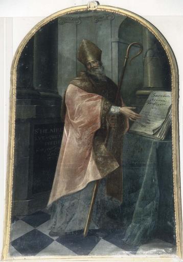 tableau : Saint Hilaire, évêque de Poitiers