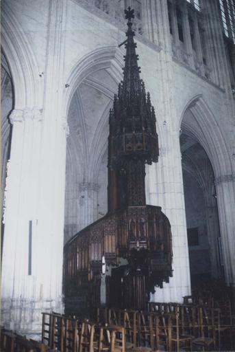 chaire à prêcher - © Ministère de la Culture (France), Médiathèque du patrimoine et de la photographie, diffusion RMN-GP
