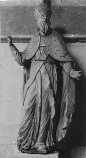 statue : pape - © Ministère de la Culture (France), Médiathèque du patrimoine et de la photographie (objets mobiliers), tous droits réservés