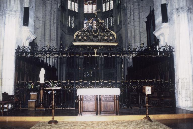 clôture de choeur provenant de l'abbaye de Bourgmoyen à Blois - © Ministère de la Culture (France), Médiathèque du patrimoine et de la photographie, diffusion RMN-GP