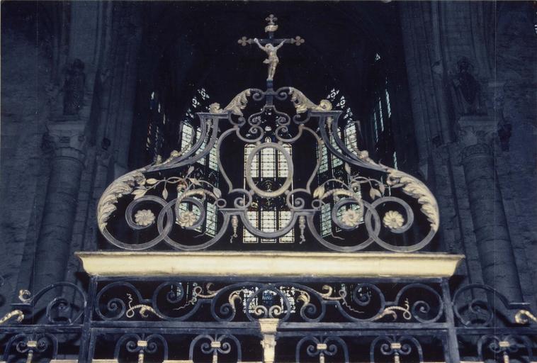 clôture de choeur provenant de l'abbaye de Bourgmoyen à Blois - © Ministère de la Culture (France), Médiathèque du patrimoine et de la photographie, diffusion RMN-GP
