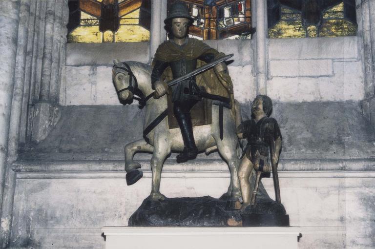 groupe sculpté : Charité de saint Martin - © Ministère de la Culture (France), Médiathèque du patrimoine et de la photographie, diffusion RMN-GP