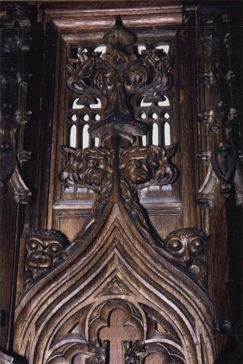 stalles, détail - © Ministère de la Culture (France), Médiathèque du patrimoine et de la photographie, diffusion RMN-GP