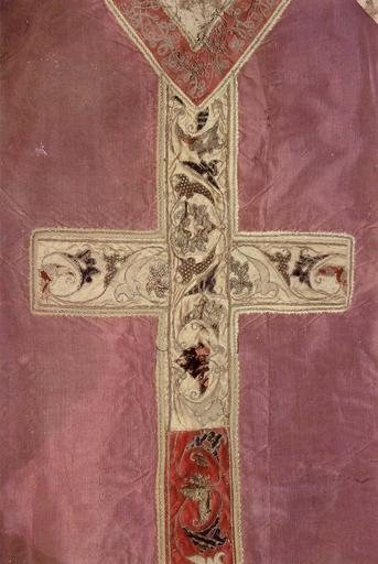 détail de la chasuble