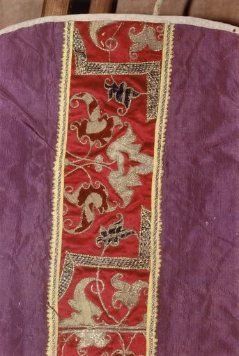 détail de la chasuble