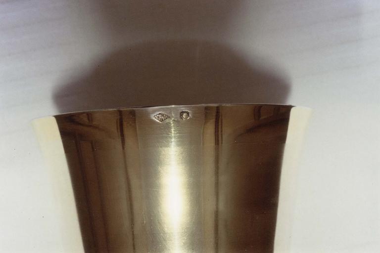 calice, détail du poinçon sur la coupe, vermeil, 17e siècle - © Ministère de la Culture (France), Médiathèque du patrimoine et de la photographie, diffusion RMN-GP