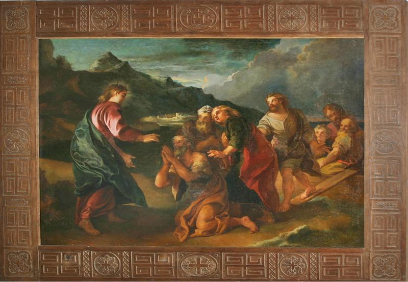 tableau : Le Christ apparaissant aux Apôtres au bord du lac de Tibériade