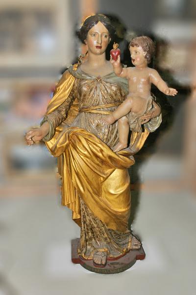 statue : Vierge à l'Enfant - © Ministère de la Culture (France), Médiathèque du patrimoine et de la photographie, diffusion RMN-GP