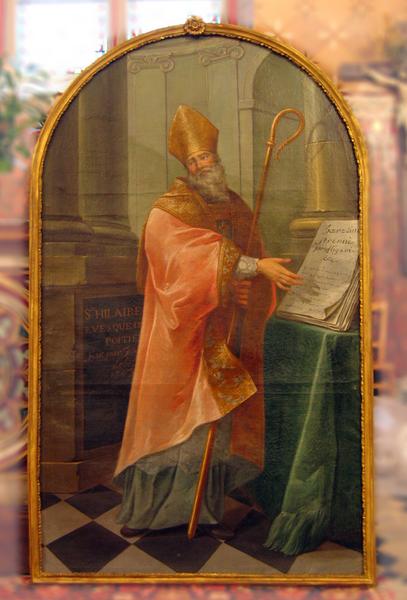 tableau : Saint Hilaire, évêque de Poitiers