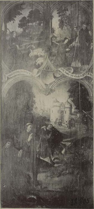 tableau : scène de la vie de saint Viatre