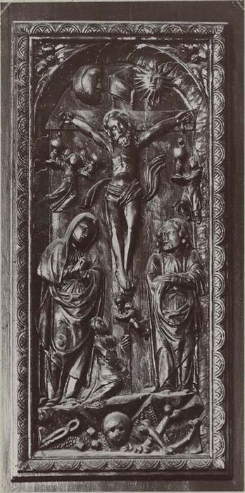 bas-relief : la Crucifixion