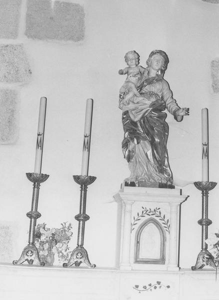 Statue : Vierge à l'Enfant