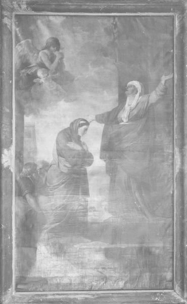 tableau : la Visitation, vue générale