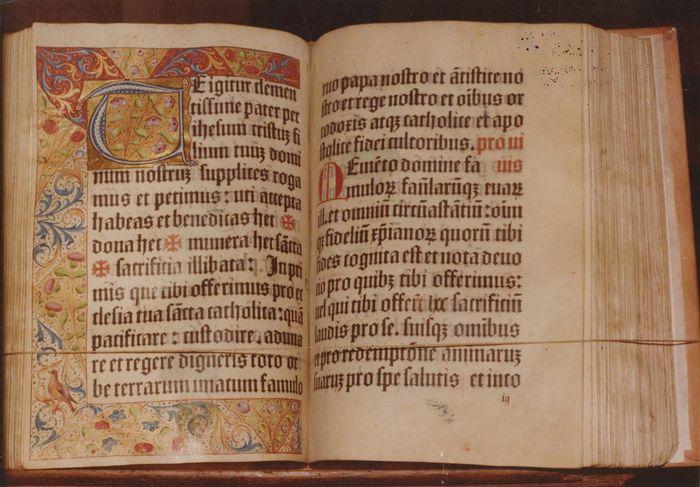 livre : missel du cardinal Charles de Bourbon, archevêque de Lyon, détail - © Ministère de la Culture (France), Médiathèque du patrimoine et de la photographie (objets mobiliers), tous droits réservés
