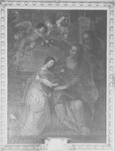 Tableau : Sainte Anne et la Vierge