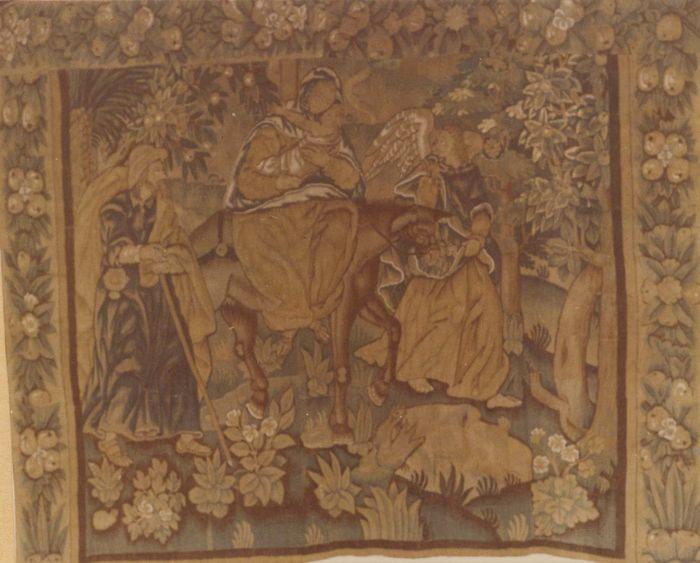 pièce murale : la Fuite en Egypte, vue générale - © Ministère de la Culture (France), Médiathèque du patrimoine et de la photographie (objets mobiliers), tous droits réservés