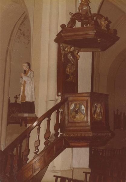 chaire à prêcher, vue générale