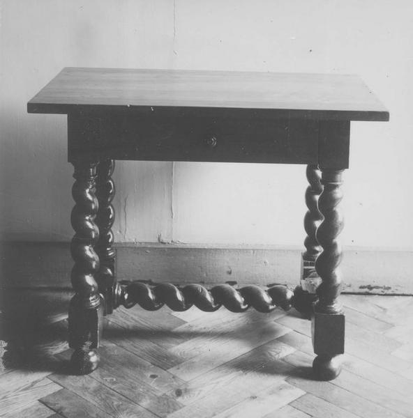 table, vue générale