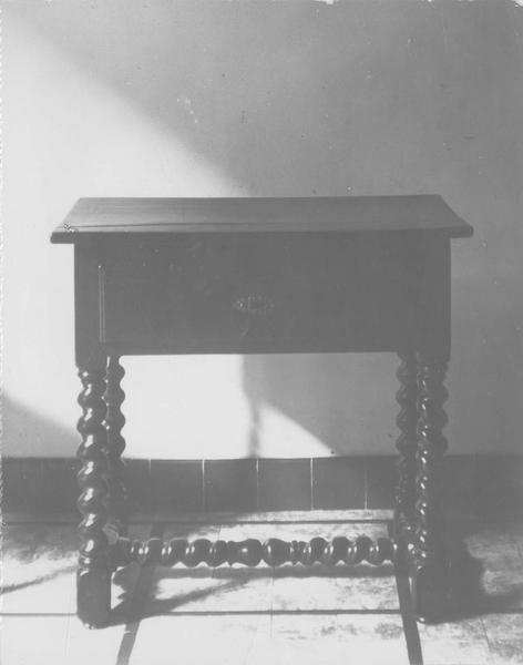 table, vue générale