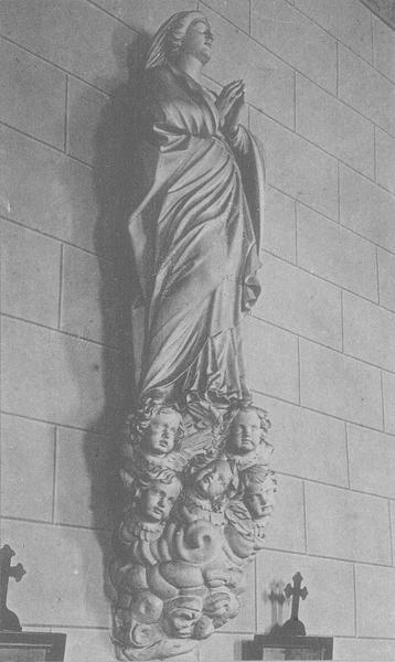 statue : la Vierge, vue générale - © Ministère de la Culture (France), Médiathèque du patrimoine et de la photographie (objets mobiliers), tous droits réservés